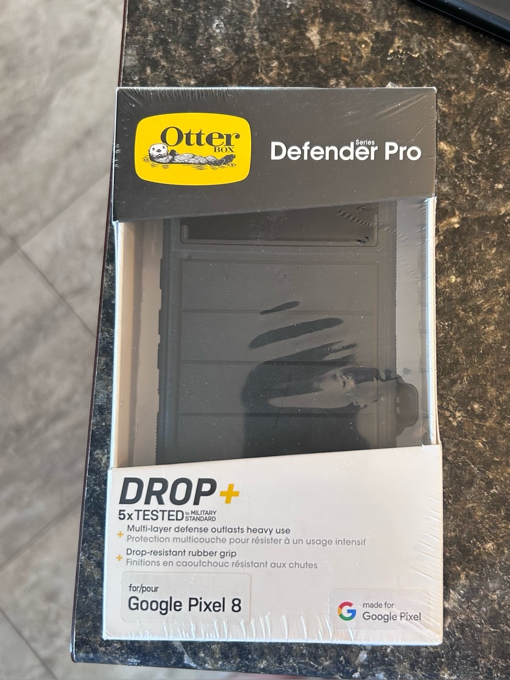 OtterBox Defender Pro Case for Google Pixel 8 Black NEW Sealed